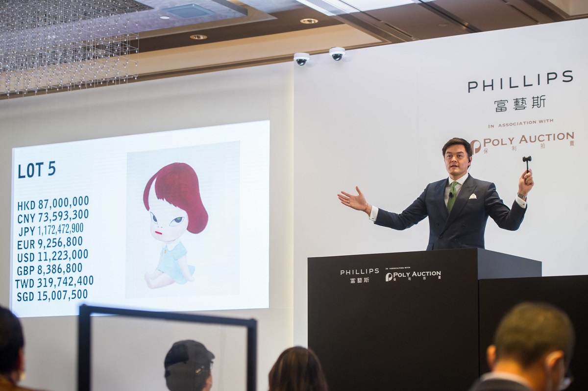 Аукціонні будинки Phillips і Poly Auctions провели перші спільні торги у Гонконзі на $ 50 млн