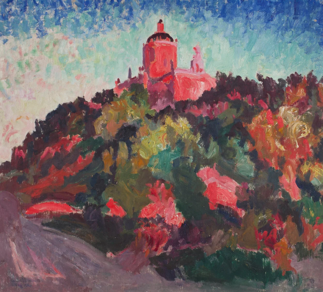 Новаківський Олекса (1872-1935) Собор св. Юра, експресивний. 1931