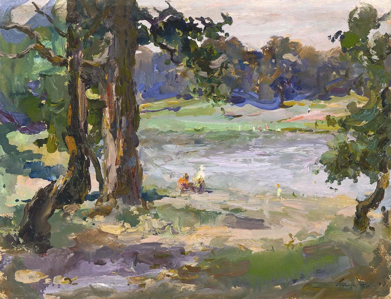 Шишко Сергій, Озеро у Голосієві, 1947