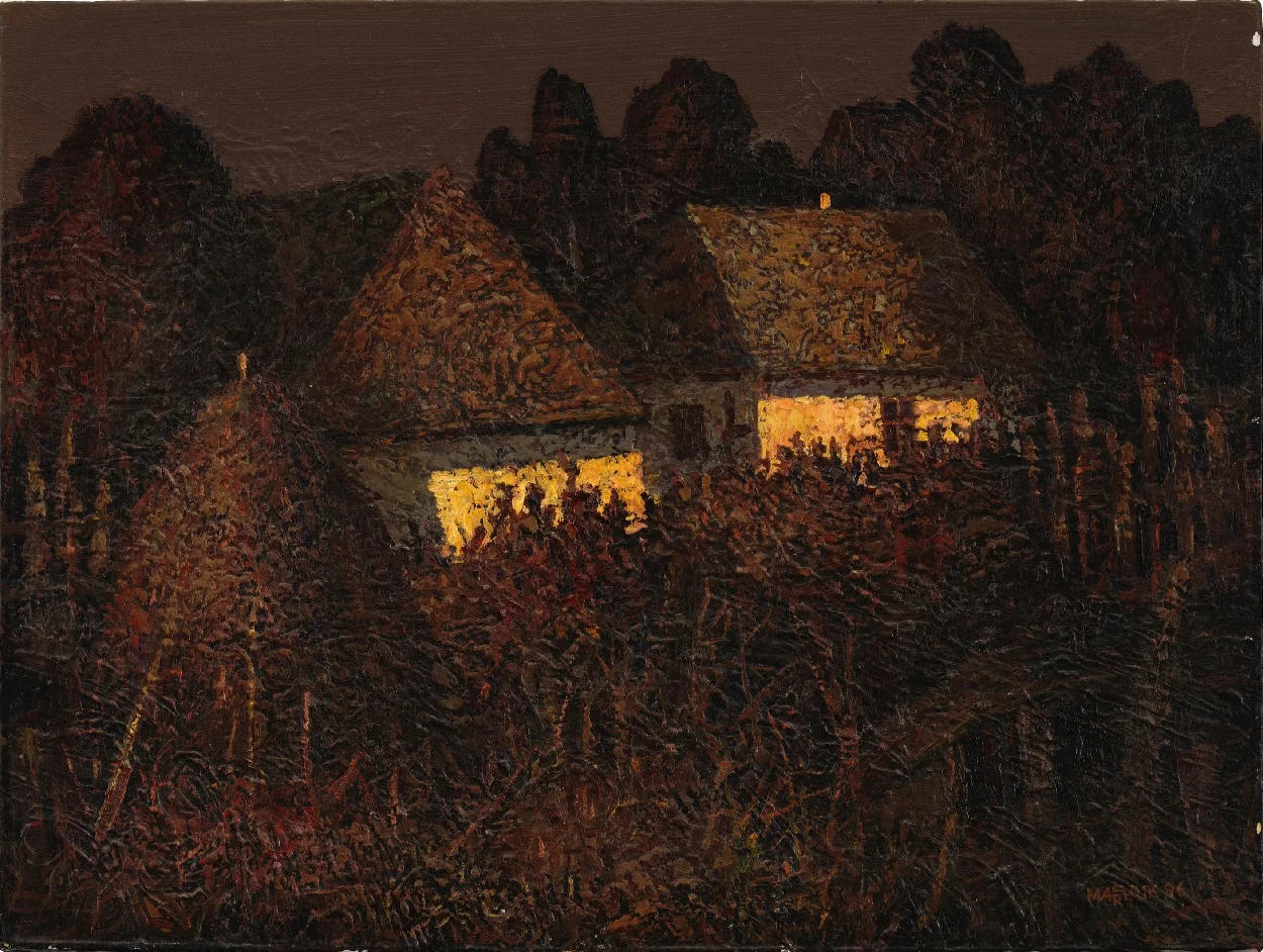 Іван Марчук, Сільський пейзаж 1996