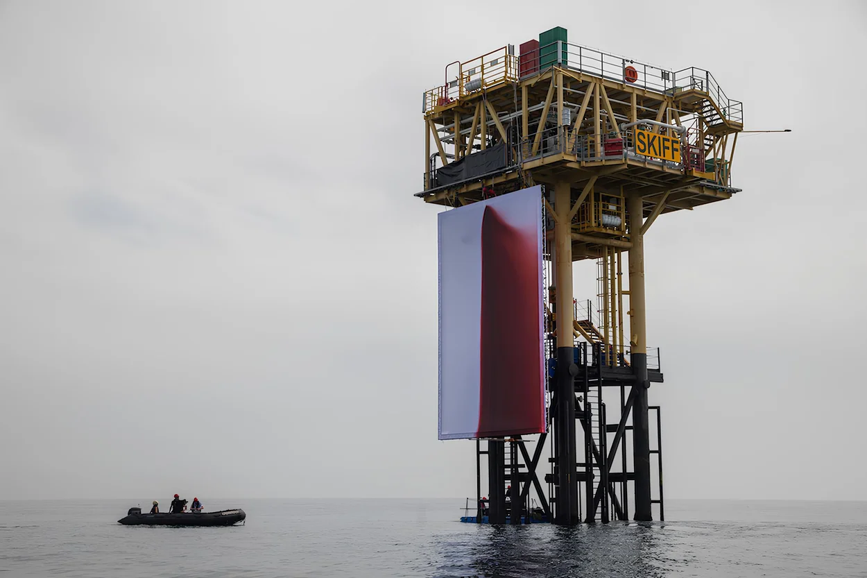 Аніш Капур, «Butchered», 2025
Фото: Andrew McConnell/Greenpeace