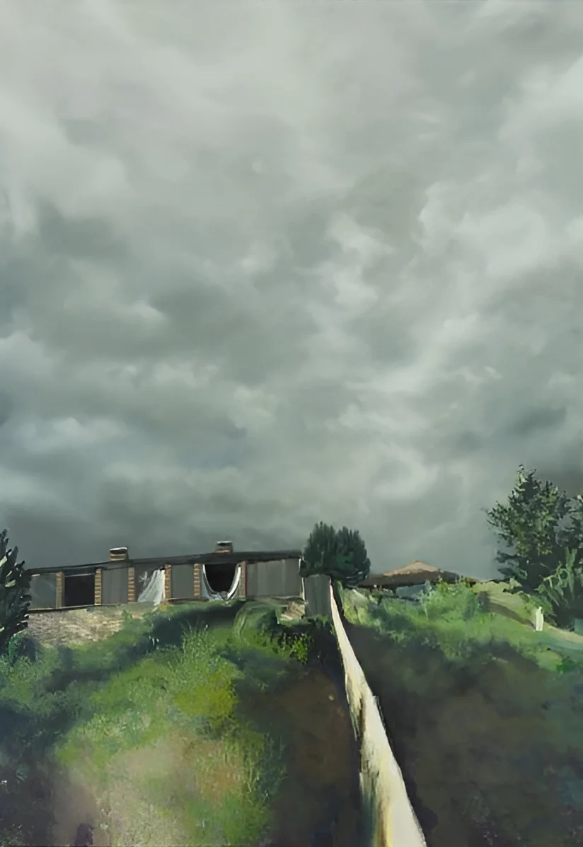 Олександр Гнилицький «Небо. Олегівська», 2008