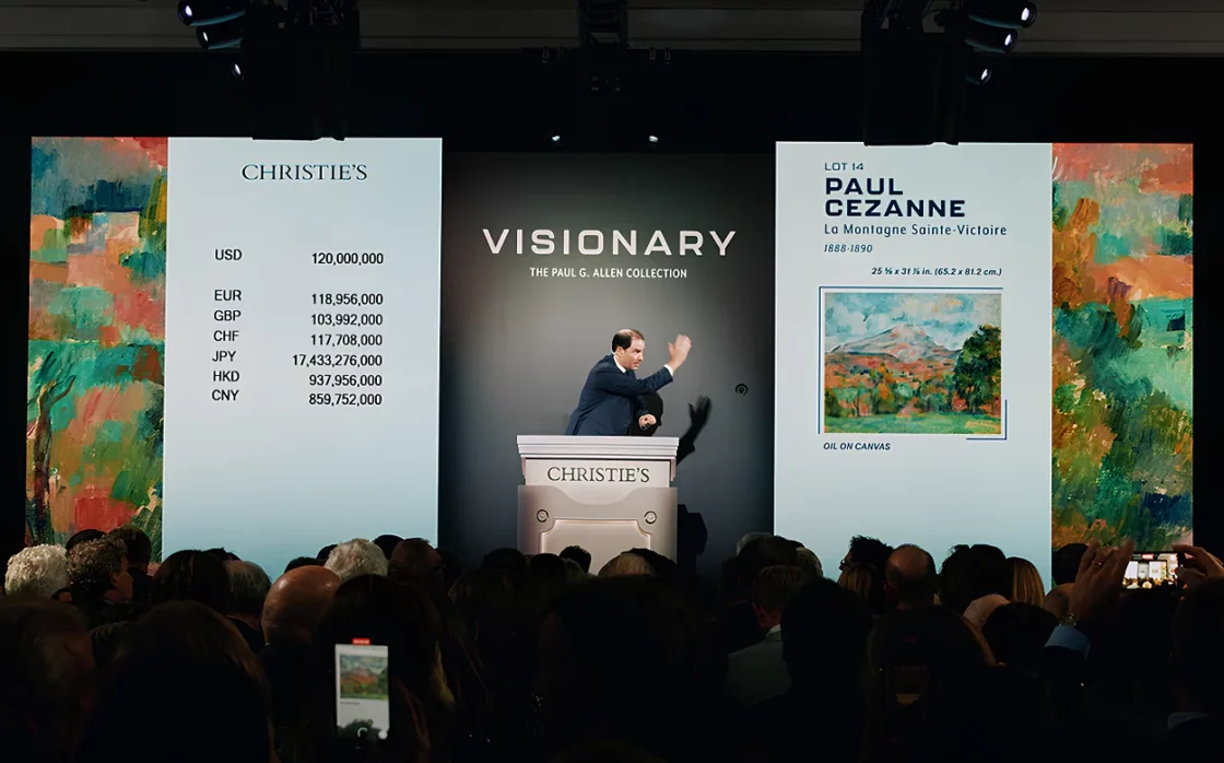 Під час розпродажу колекції Пала Аллена на Christie's