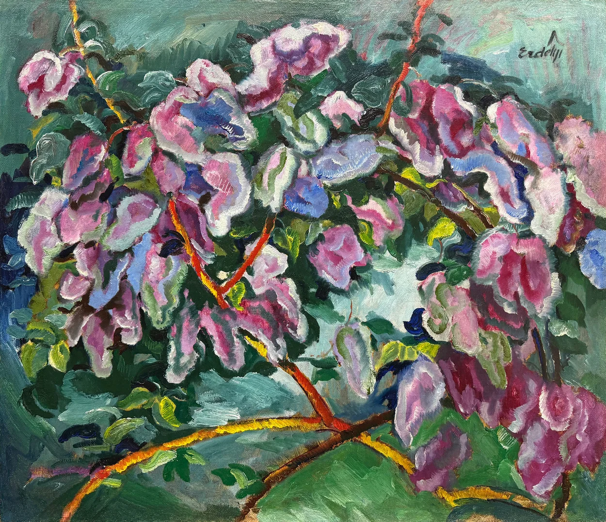 Адальберт Ерделі, «Квітуча магнолія», 1930-і