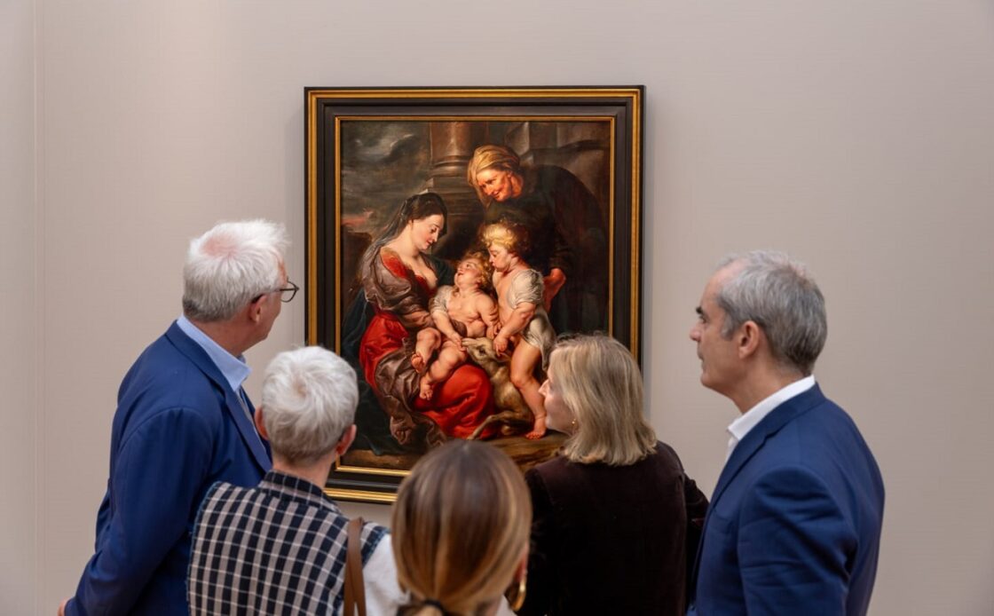Робота Пітера Пауля Рубенса, представлена галереєю Gagosian у секторі Galeries на Art Basel Paris 2025