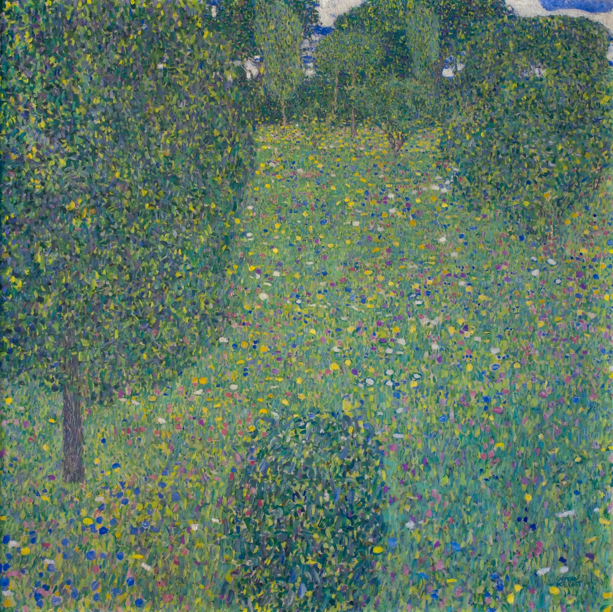 Густав Клімт, Квітковий луг, 1908. Надано Sotheby’s