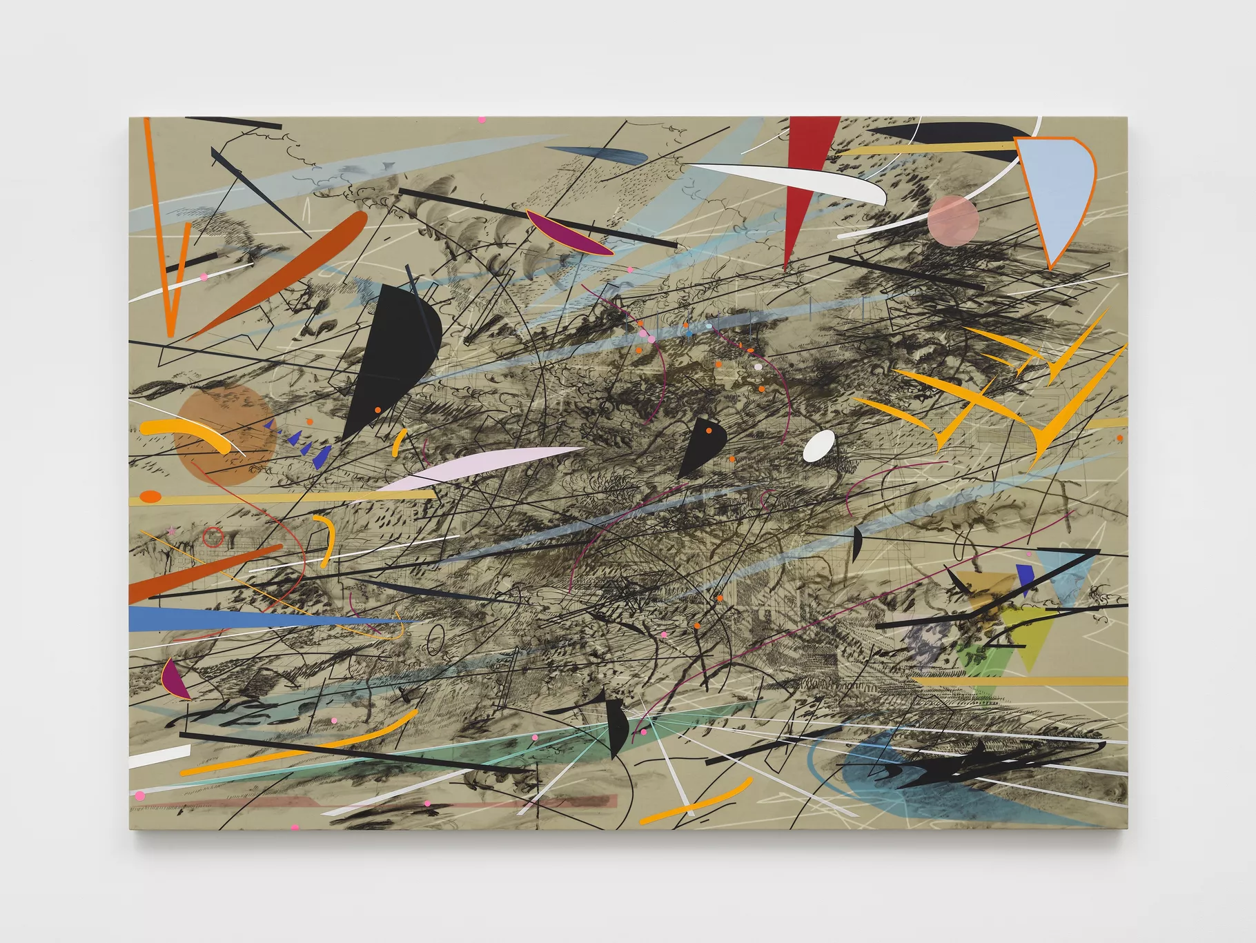 Julie Mehretu, Charioteer (2007)