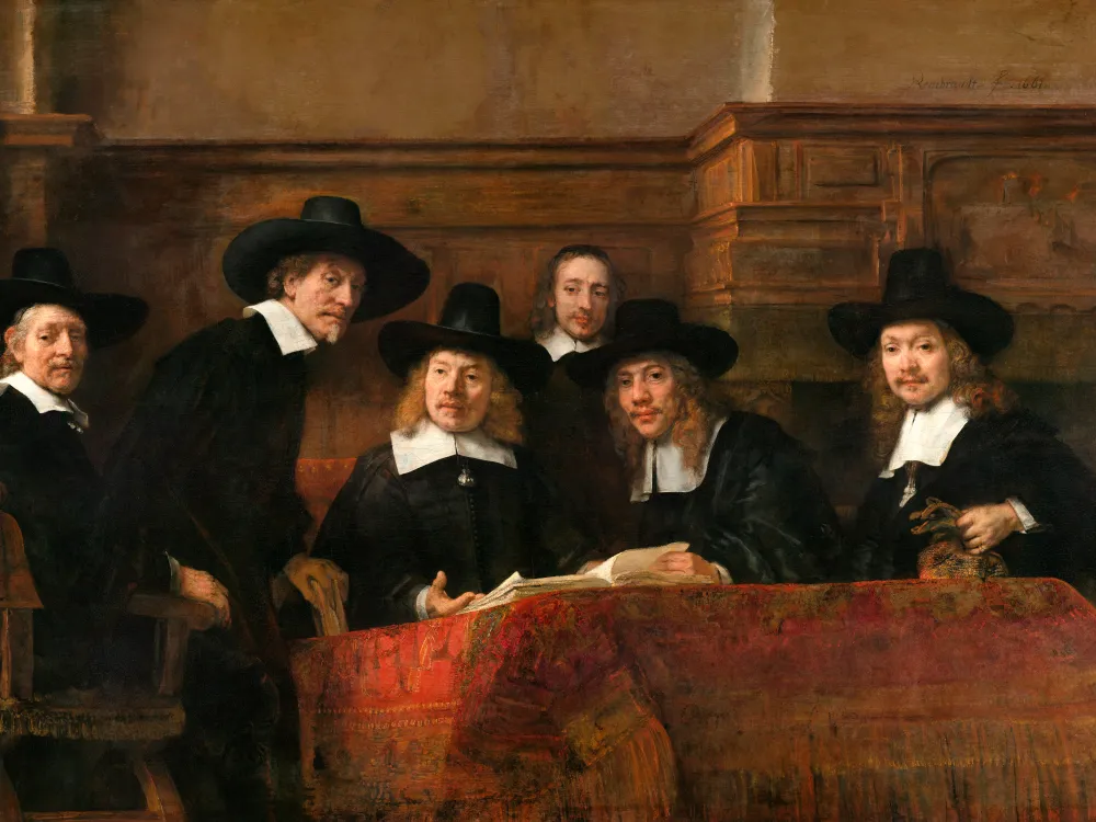 Копію картини Рембрандта «Синдики» вилучила німецька поліція
