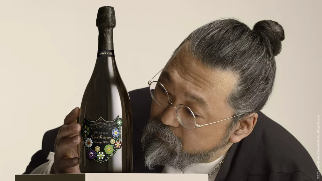 Такеші Муракамі з власним дизайном для Dom Pérignon Vintage 2015
