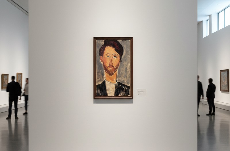 «Портрет Леопольда Зборовського» (1917)