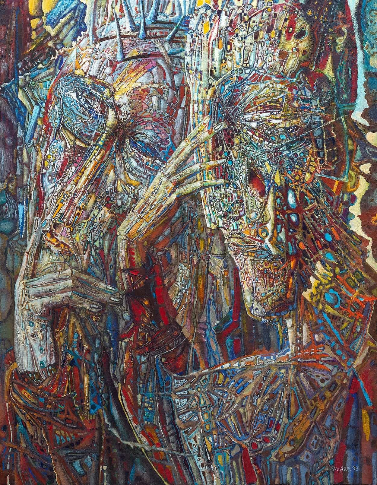 Іван Марчук «Дві паралелі» («Two parallel»), 1992
Фото: Goldens