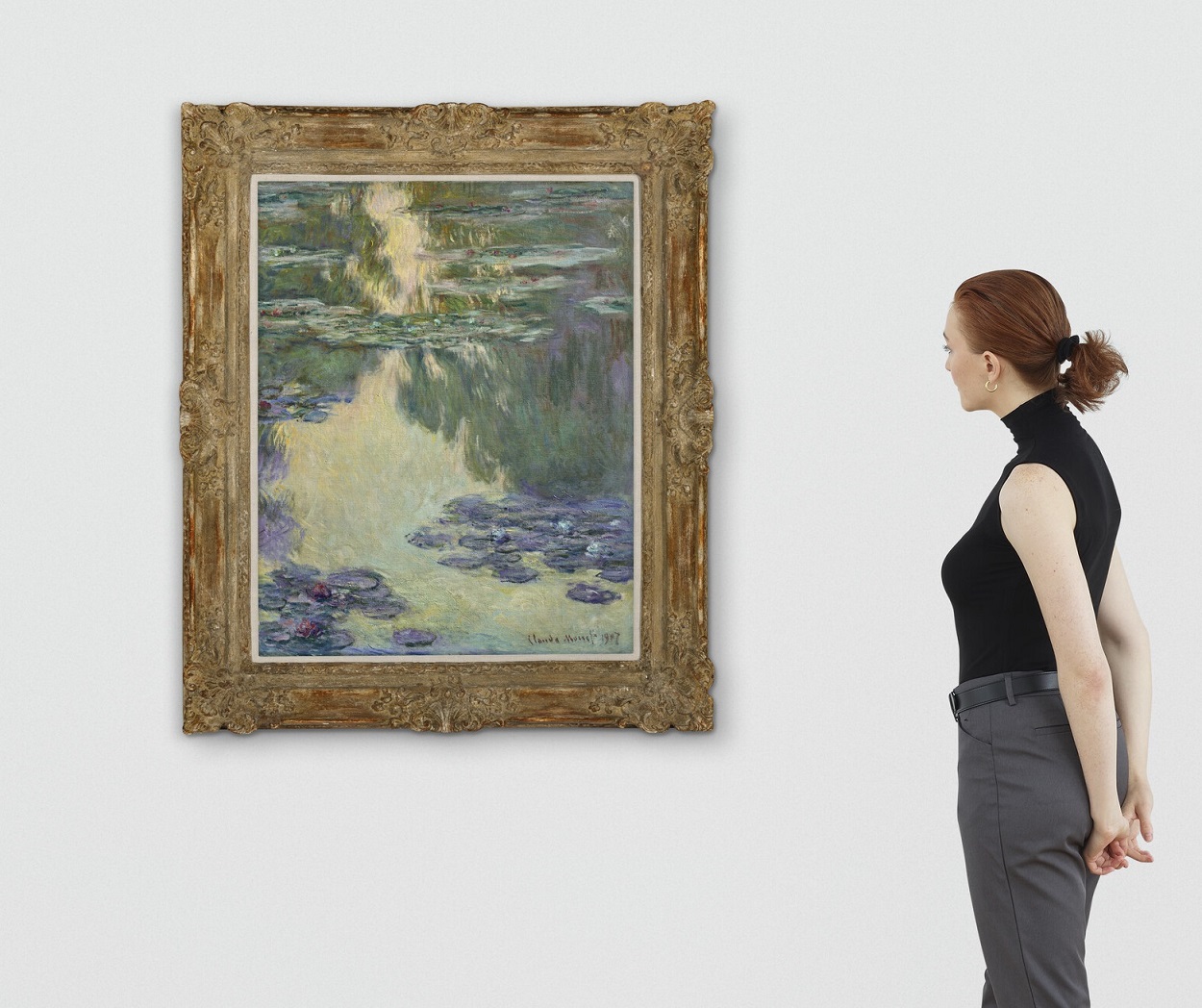 Клод Моне, Водяні лілії, 1917