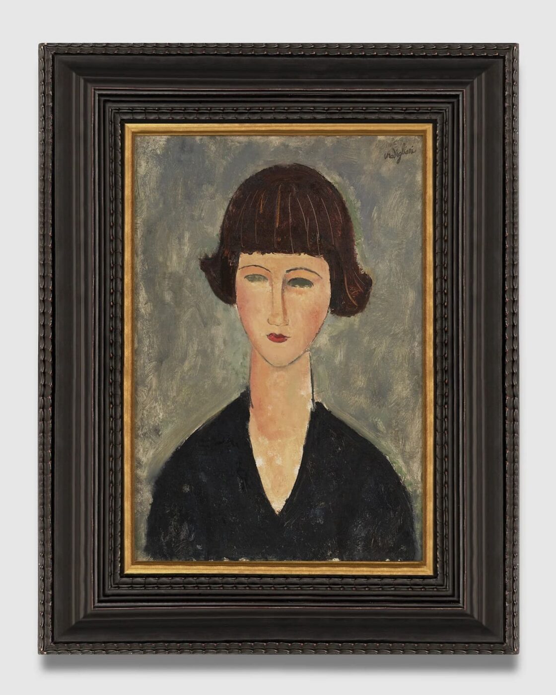 Модільяні «Молода жінка, брюнетка » (1917–18)