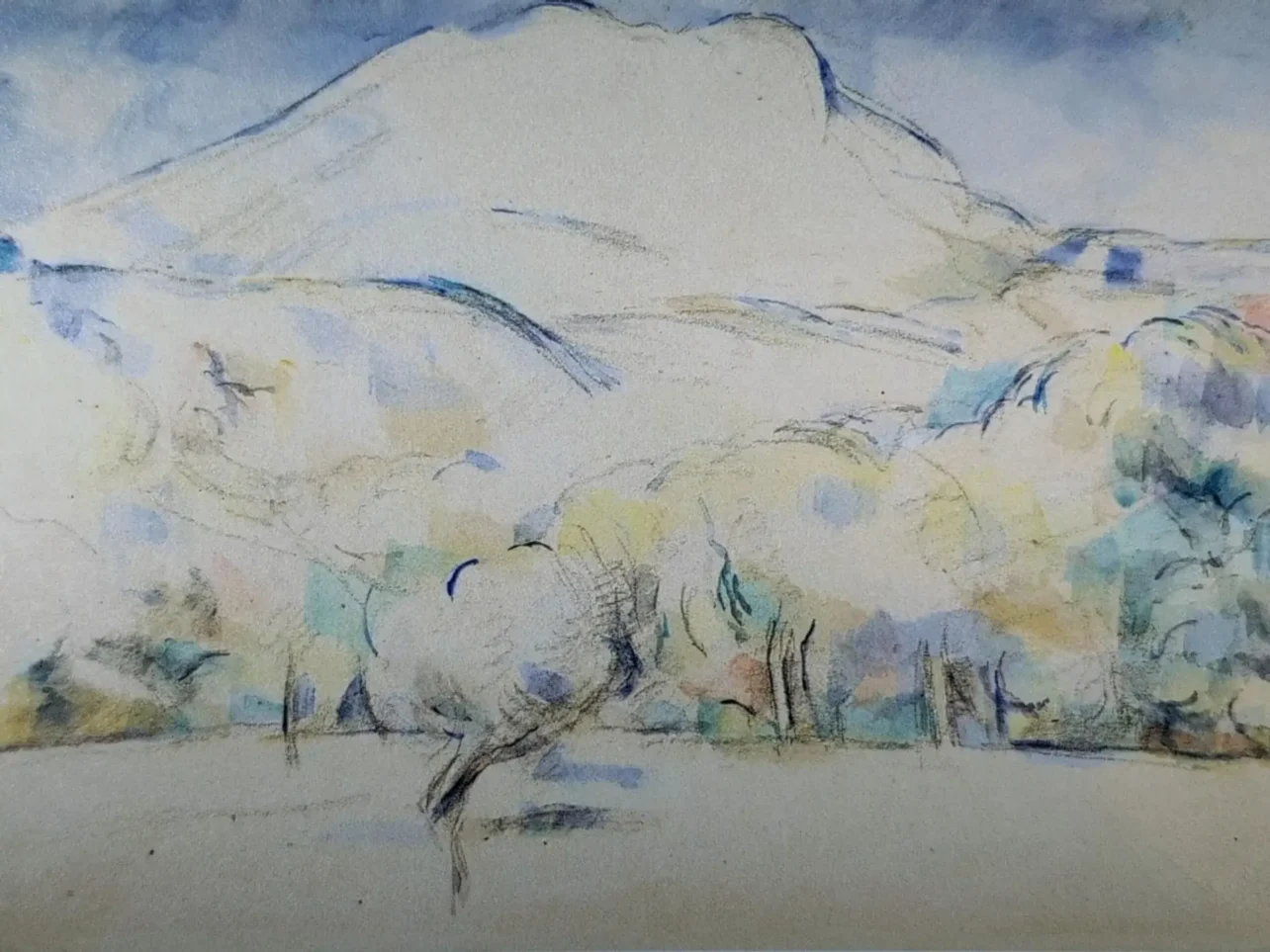 Поль Сезанн, «Гора Сент-Віктуар», близько 1888 року