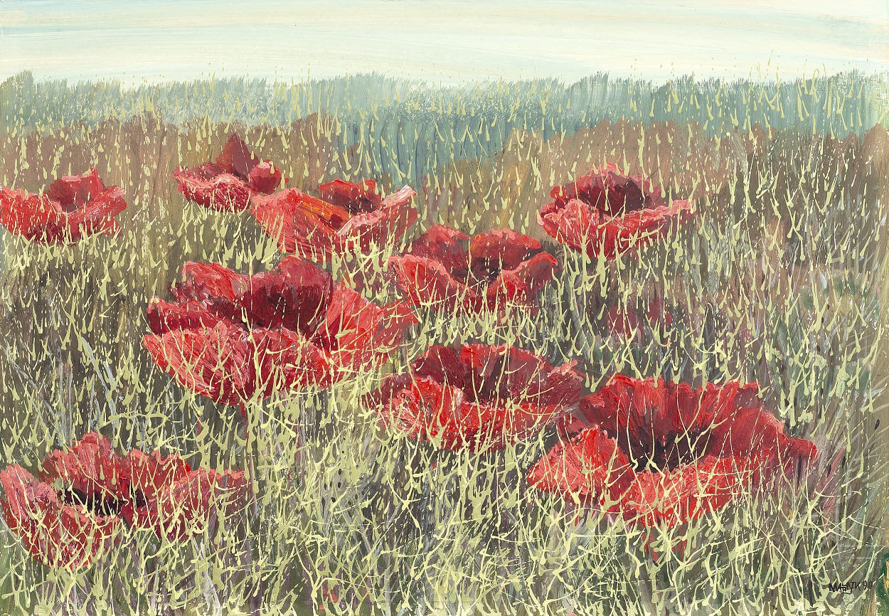 Іван Марчук, Маки, 1990