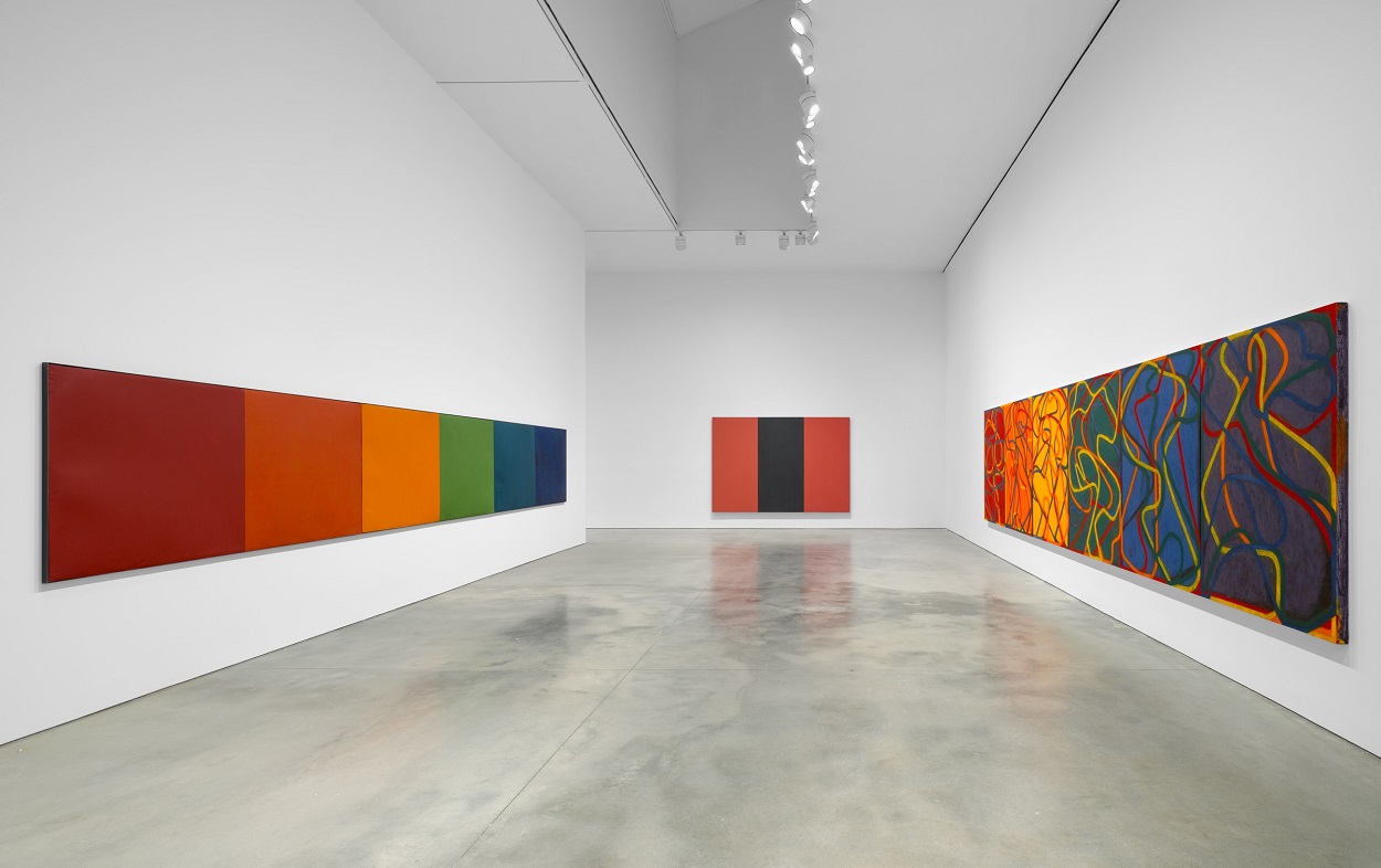 Фрагмент виставки Брайса Мардена в Gagosian